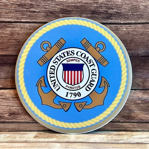 United States Coast Guard Metal Sign-12”- NEW - Picture 1 of 4